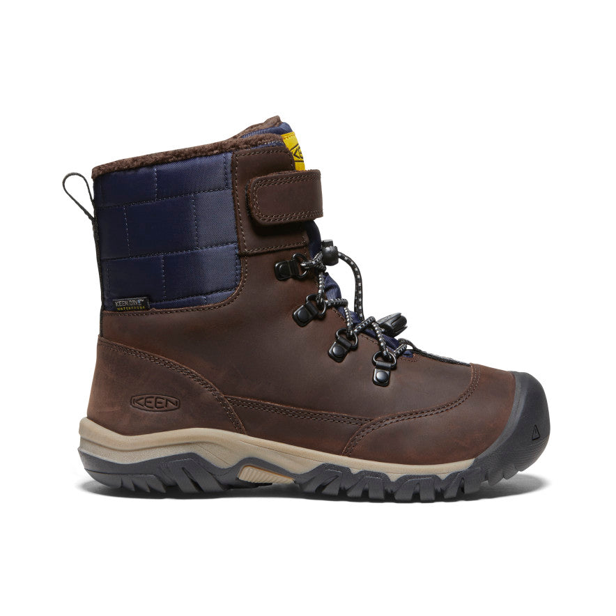 Big Kids' Kanibou Waterproof Winter Boot Java/Naval Academy