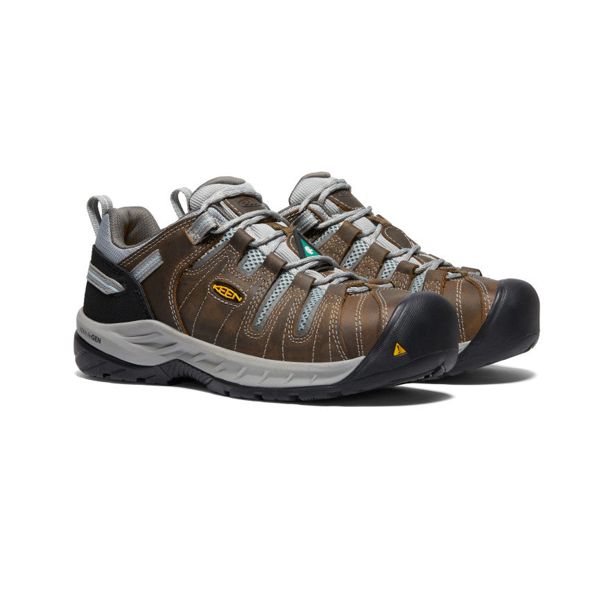 Women's CSA Flint II (Steel Toe) Cascade Brown/Surf Spray - Image 2