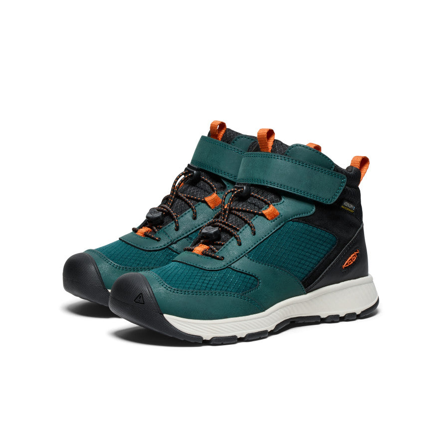 Big Kids' Skua Waterproof Boot Ponderosa Pine/Gold Flame - Image 2