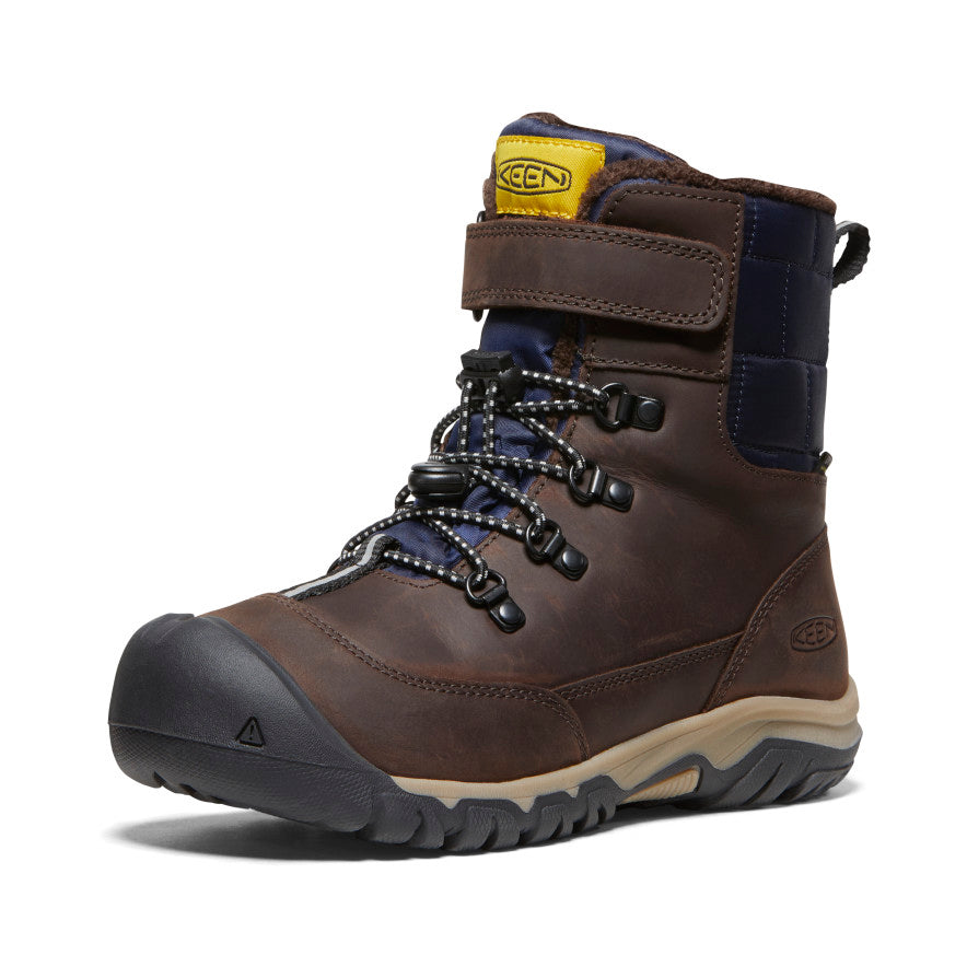 Big Kids' Kanibou Waterproof Winter Boot Java/Naval Academy