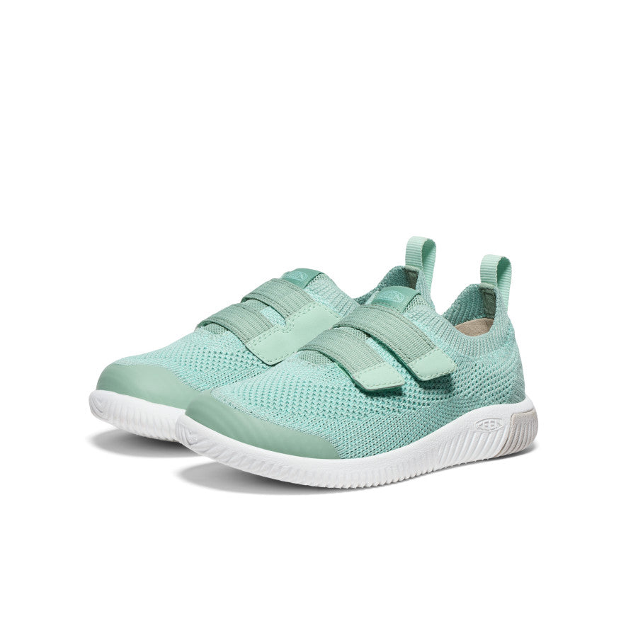 Little Kids' KNX Knit Double Strap Granite Green/Lichen
