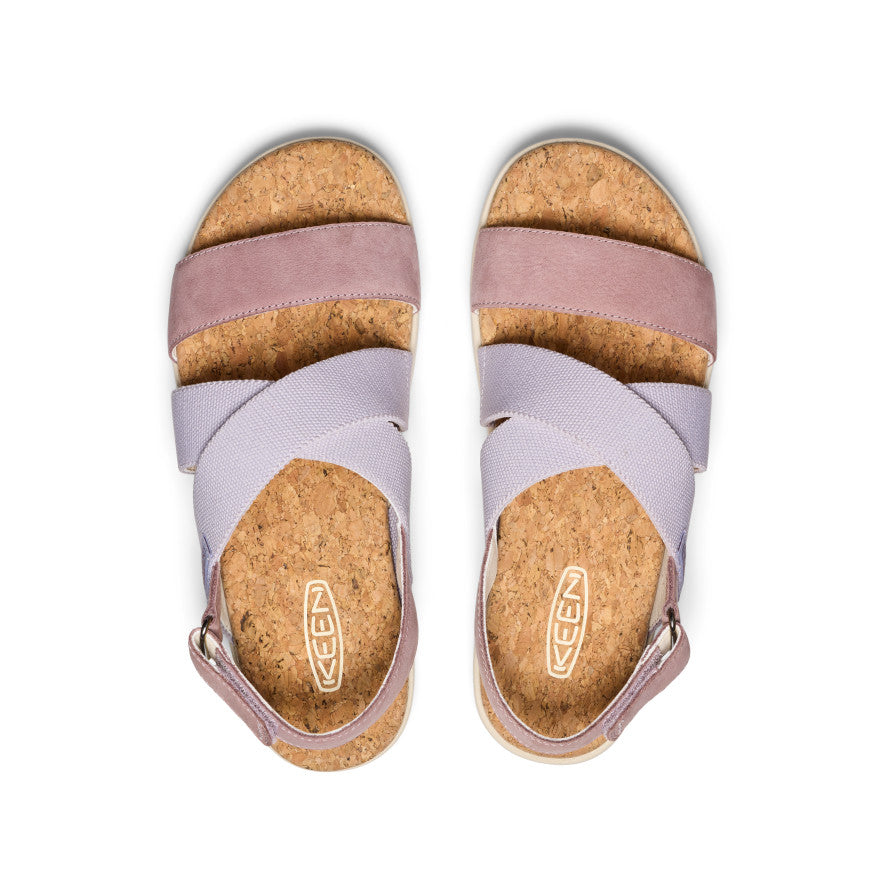 Women's Elle Criss Cross Sandal Thistle/Toadstool