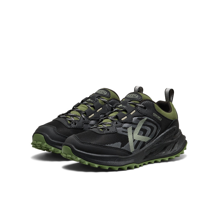 Bērnu ūdensnecaurlaidīgie apavi Zionic Black/Bronze Green - Attēls 2