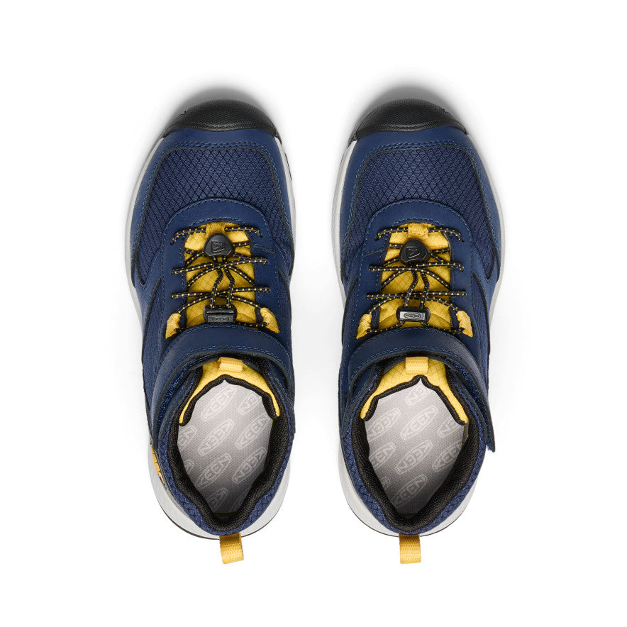 Big Kids' Skua Waterproof Boot Naval Academy/Yolk Yellow
