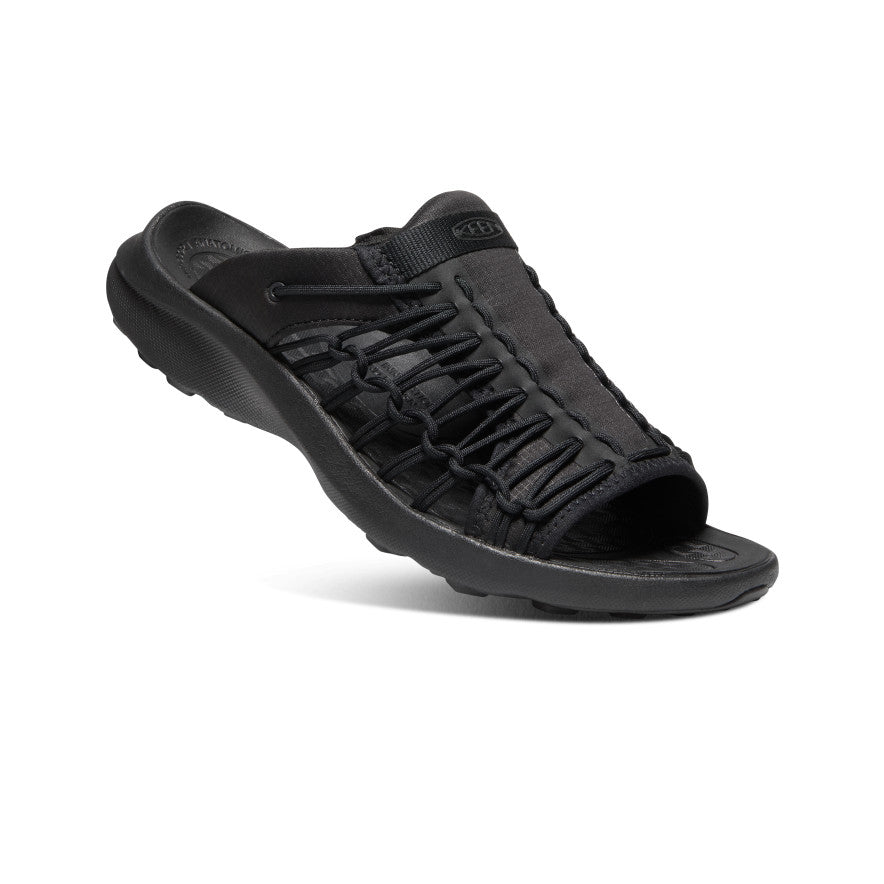 Men's UNEEK SNK Slide Black/Black - Image 3