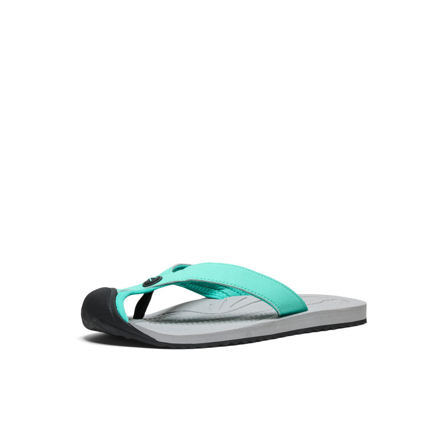 Women's Barbados Flip-Flop Pool Blue/Bright Aqua - Image 3