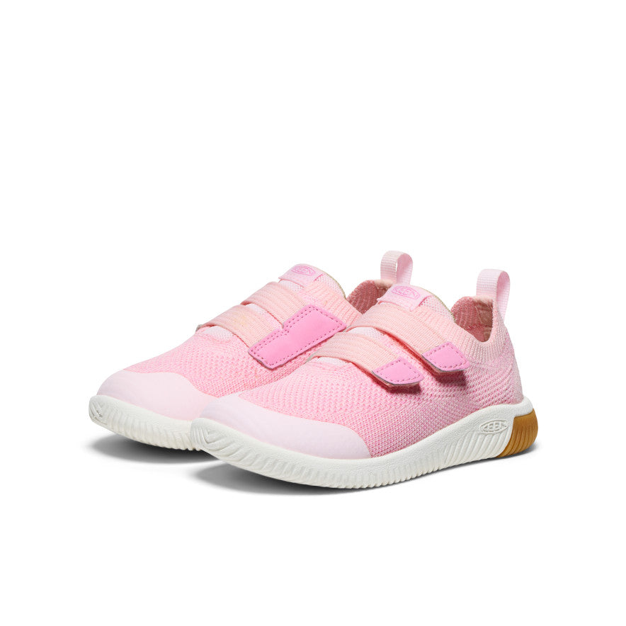 Little Kids' KNX Knit Double Strap Giggle Pink/Moonlite Mauve