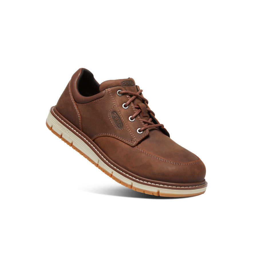 Men's San Jose Oxford (Aluminum Toe) Gingerbread/Off White - Image 3