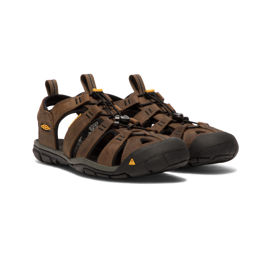Vīriešu sandales "Clearwater CNX Leather" Dark Earth/Black