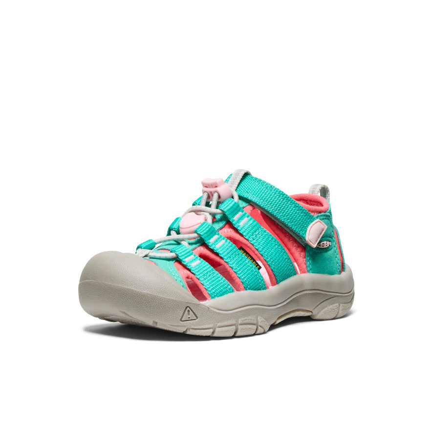 Little Kids' Newport H2 Bright Aqua/Giggle Pink