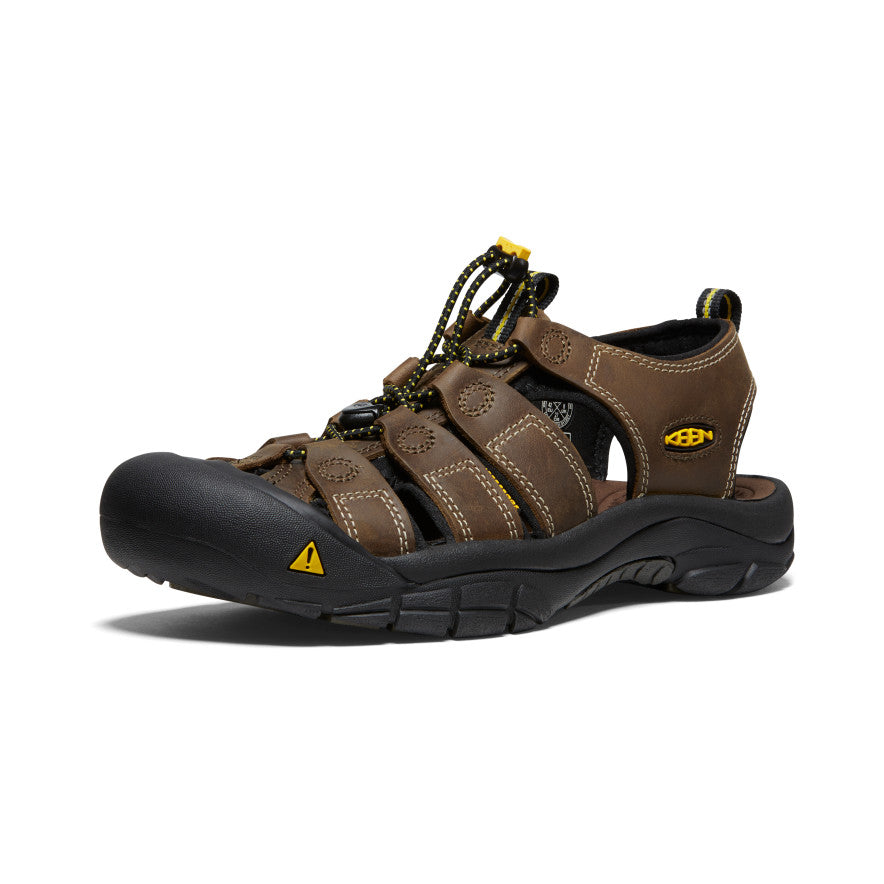 Vīriešu sandales "Newport Leather Sandal Wide" Bison - Attēls 3