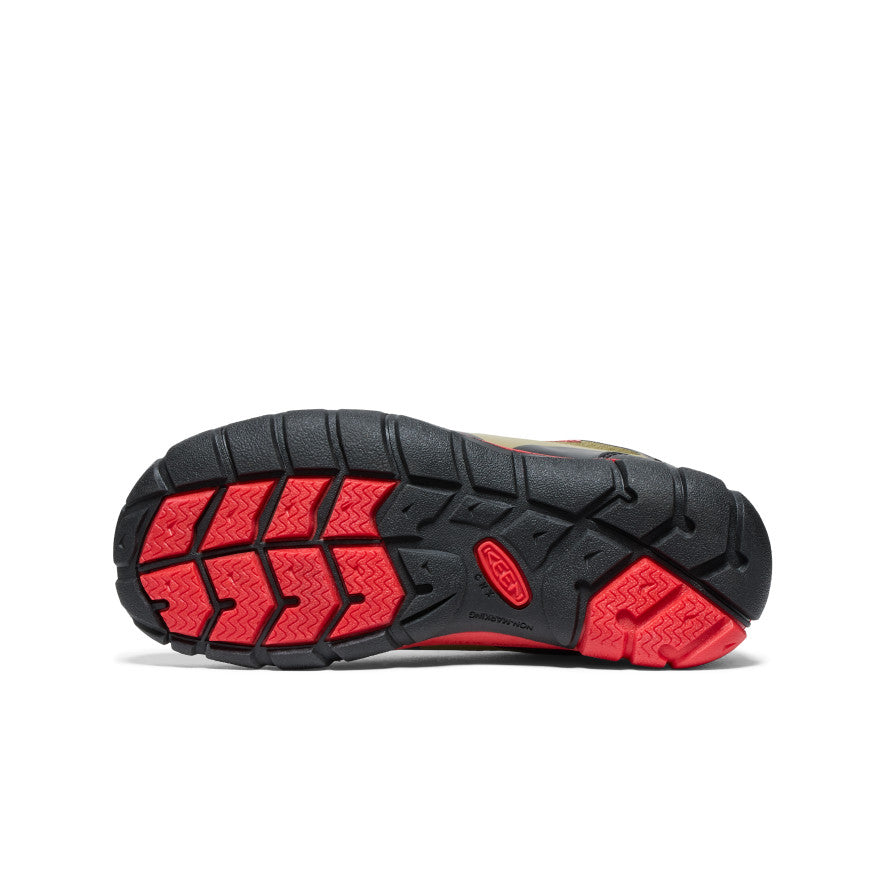 Lielāku bērnu ūdensnecaurlaidīgi sporta apavi “Tread Rover” Martini Olive/Red Carpet - Attēls 6