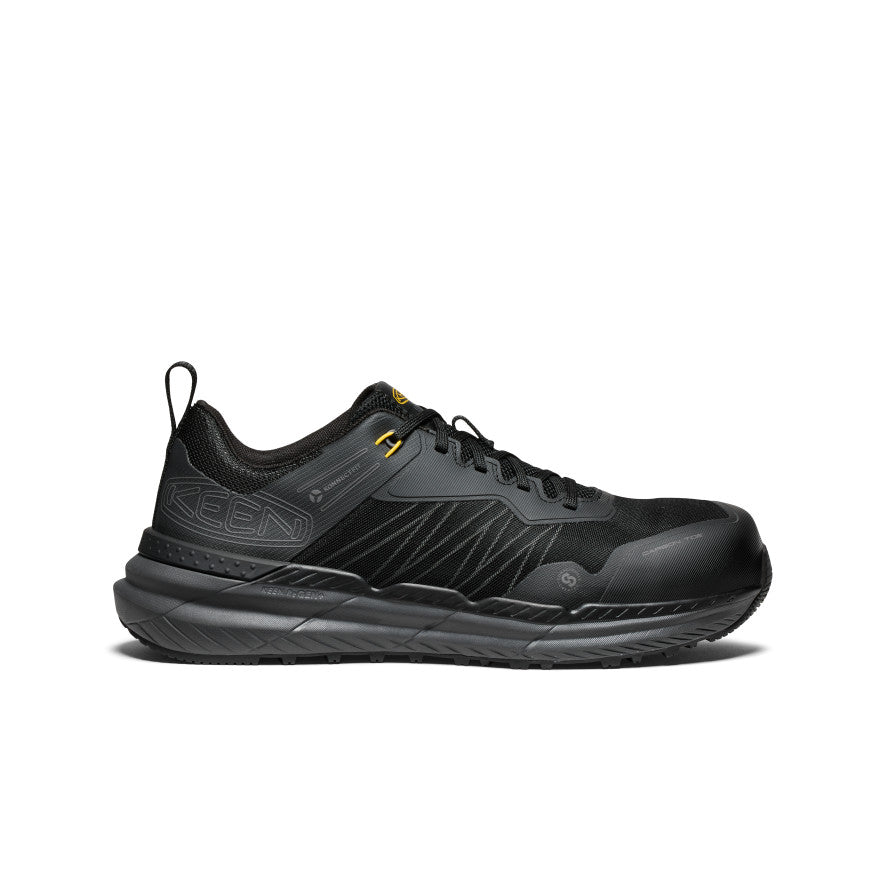 Vīriešu Speedworks darba kedas (ar oglekļa purngalu) Black/Steel Grey - Attēls 1