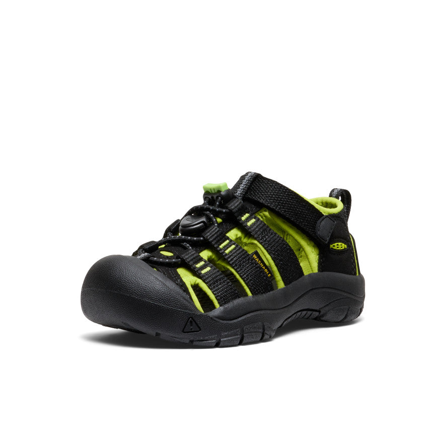 Little Kids' Newport H2 Black/Lime Green