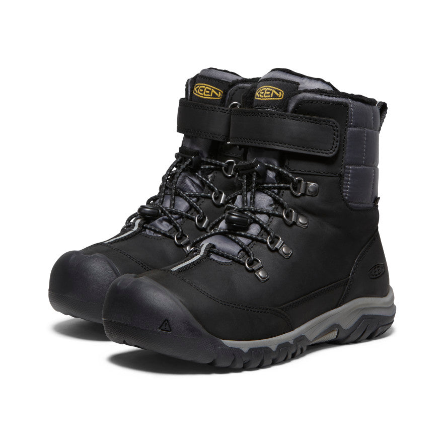 Big Kids' Kanibou Waterproof Winter Boot Black/Magnet