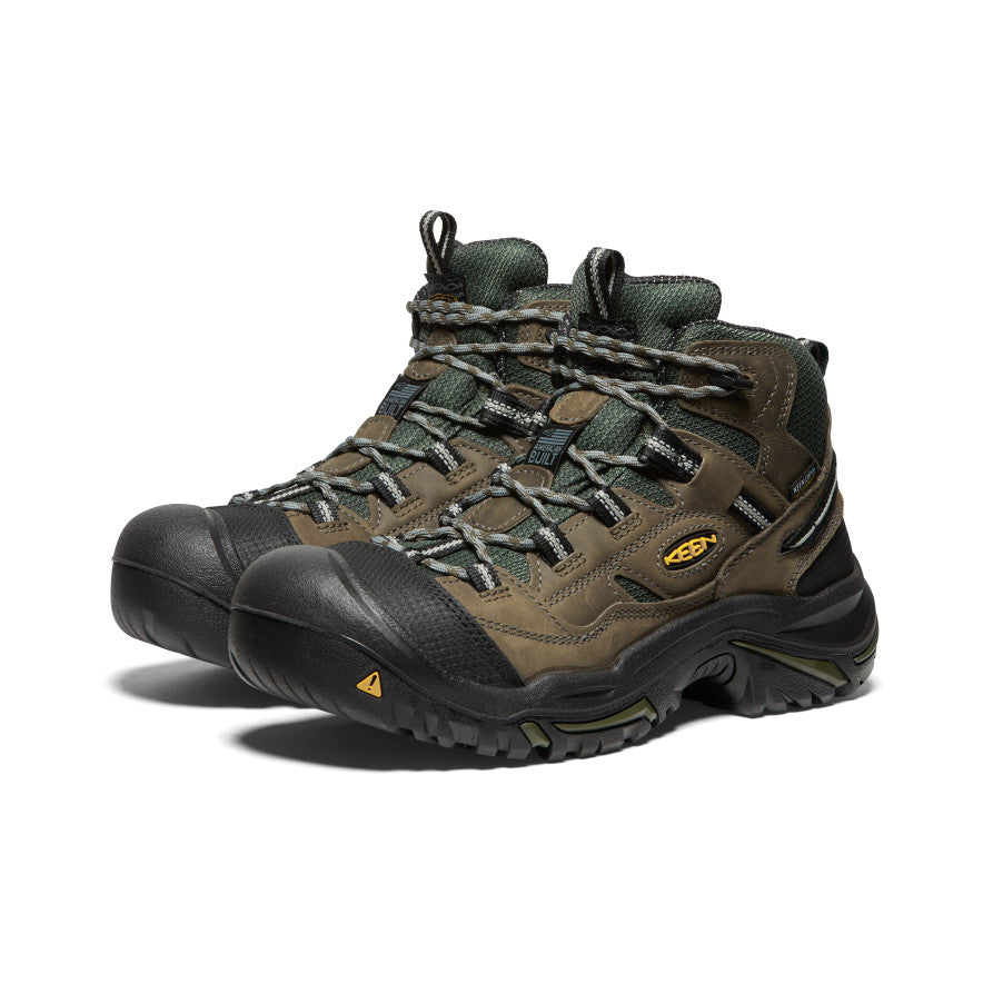 Vīriešu Braddock Waterproof Mid (ar tērauda purngalu) Gargoyle/Forest Night - Attēls 2