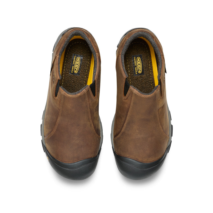 Vīriešu Brixen ūdensnecaurlaidīgie zemie apavi Slate Black/Madder Brown - Attēls 4
