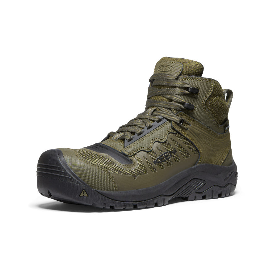 Vīriešu CSA Reno Mid Waterproof (oglekļa purngals) Dark Olive/Black