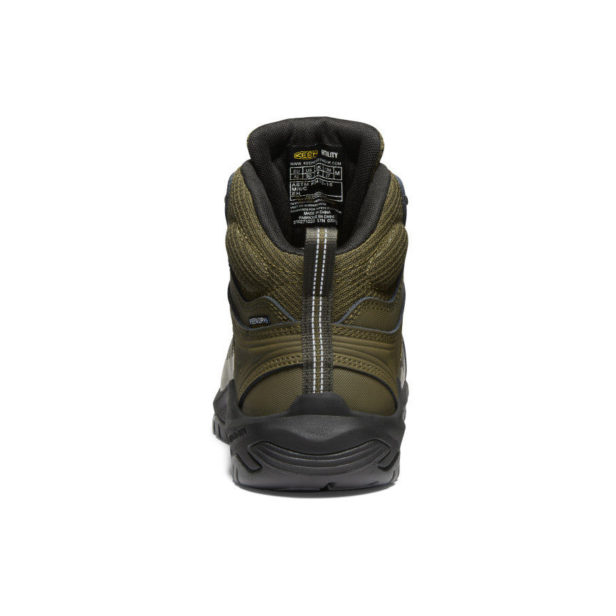 Vīriešu Reno Mid Waterproof (ar oglekļa purngalu) Dark Olive/Black