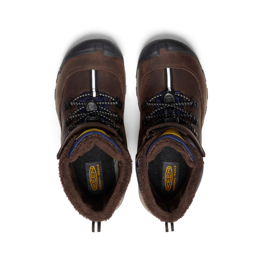 Big Kids' Kanibou Waterproof Winter Boot Java/Naval Academy