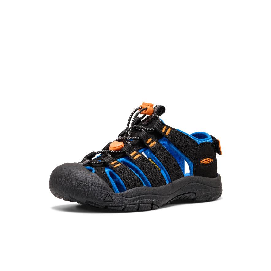 Lielākiem bērniem paredzētās sandales Newport Boundless Black/Precious Blue - Attēls 3