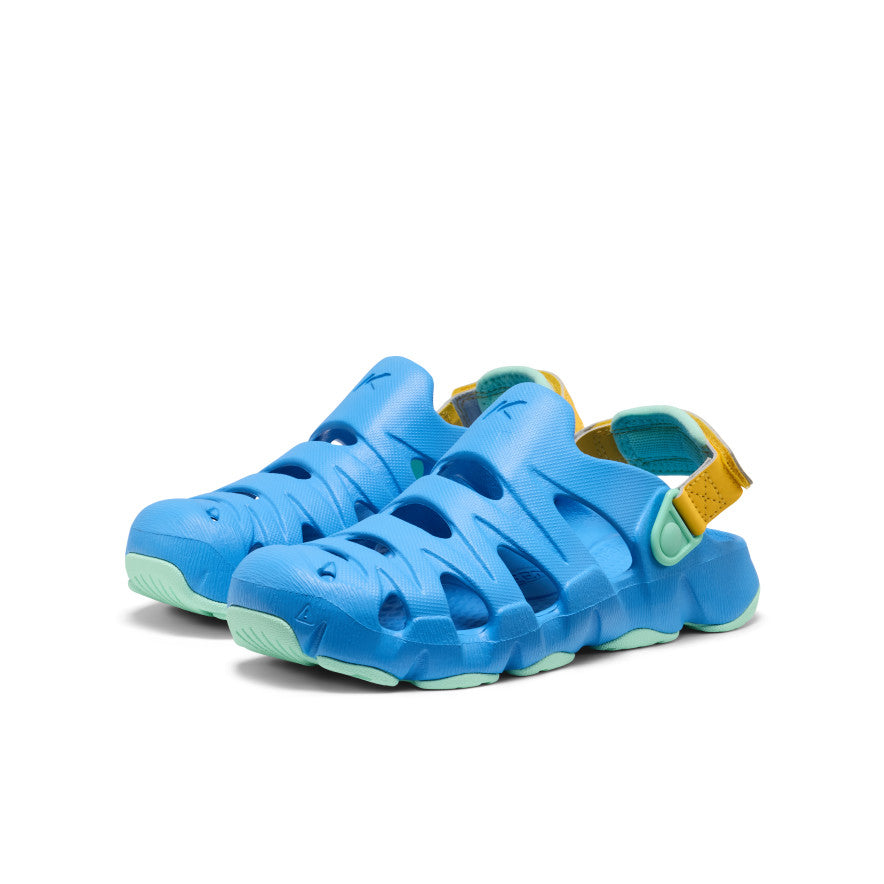 Big Kids' HyperFLT Clog Azure Blue/Daffodil - Image 2