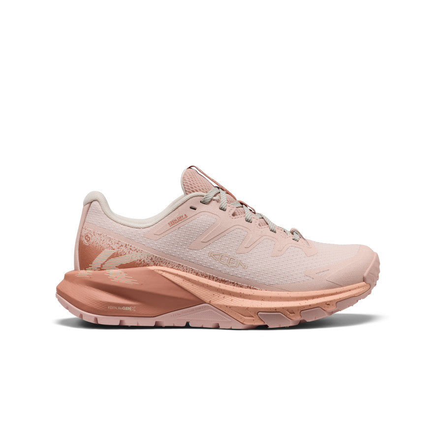 Sieviešu Targhee Apex ūdensnecaurlaidīgi pārgājienu apavi Cameo Rose/Peach Fuzz