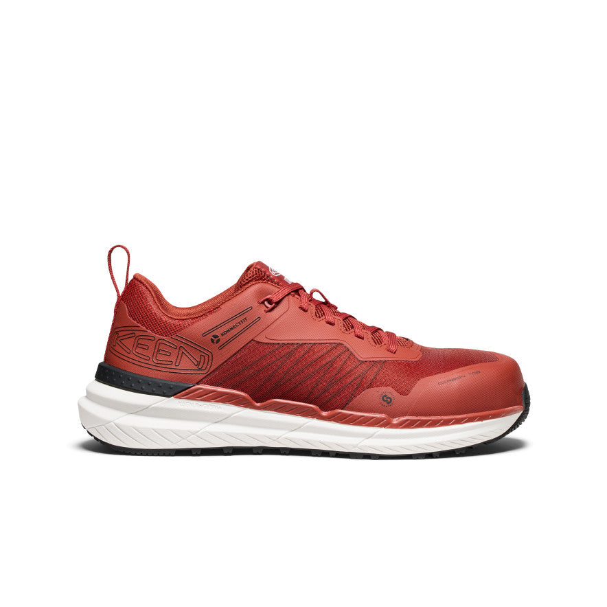 Vīriešu Speedworks darba kedas (ar oglekļa purngalu) Red Ochre/Black