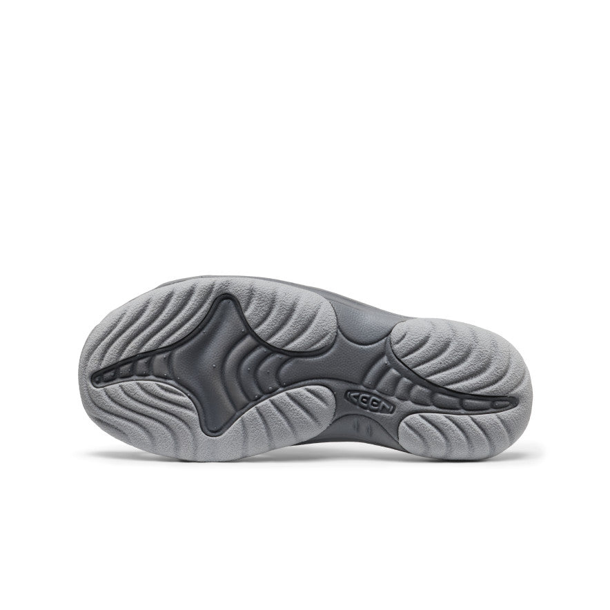 Sieviešu Bali ādas iešļūcenes Lily Pad/Steel Grey