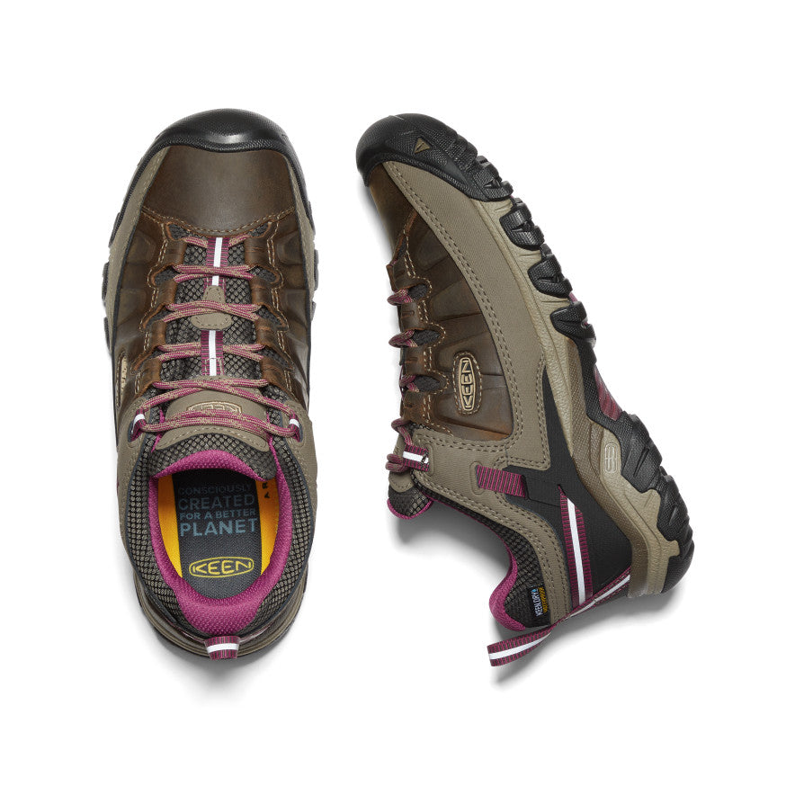 Women's Targhee III Waterproof Weiss/Boysenberry - Image 4