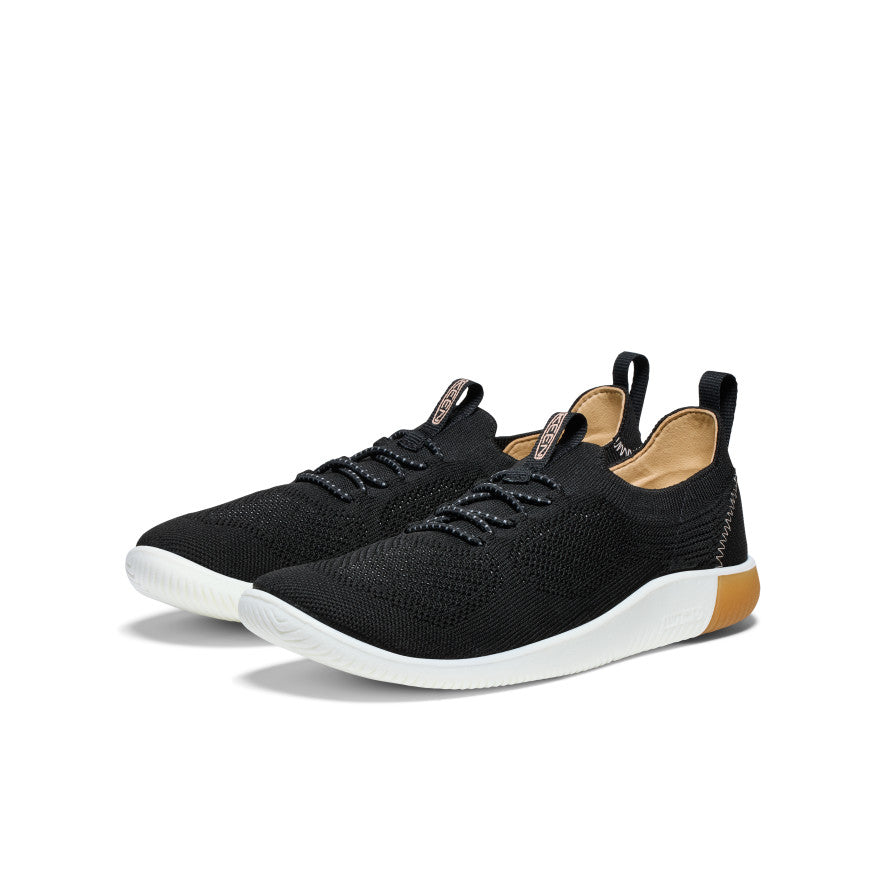 Sieviešu KNX adīti sporta apavi Black/Star White