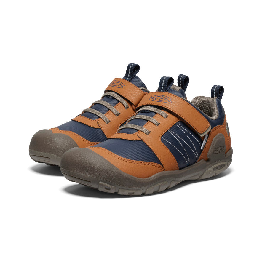 Big Kids' Knotch Peak Sneaker KEEN Maple/Sky Captain