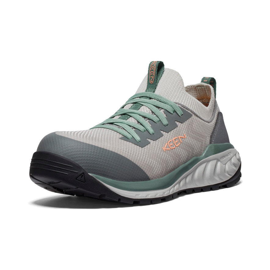 Sieviešu CSA Arvada maiņas darba sporta apavi (oglekļa purngals) Steel Grey/Granite Green - Attēls 3