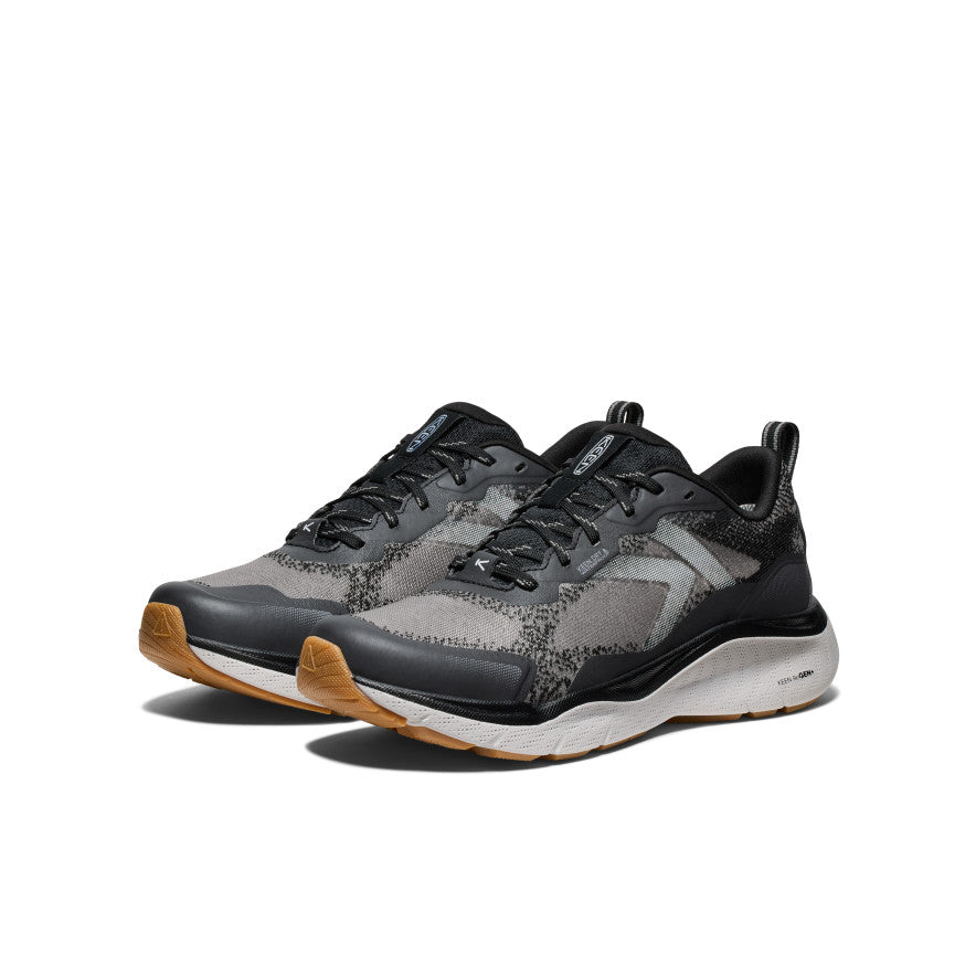Women's Leiki Waterproof Hiking Shoe Black/Steel Grey