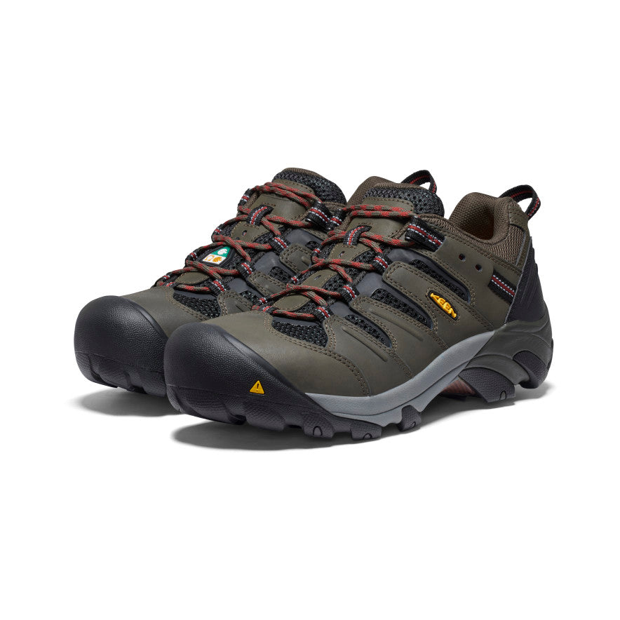 Men's CSA Lansing (Steel Toe) Black Olive/Burnt Henna - Image 2