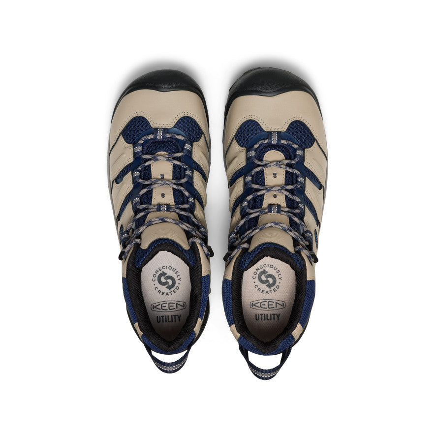 Vīriešu Lansing Mid Waterproof (ar tērauda purngalu) Plaza Taupe/Black - Attēls 4