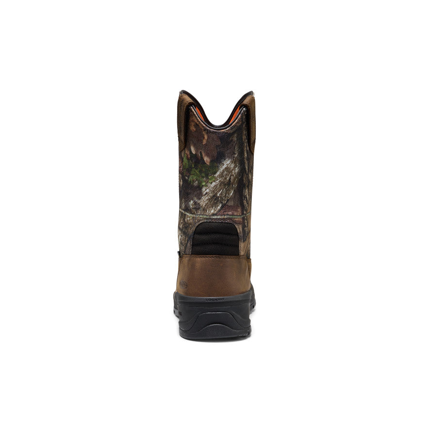 Men's Flatland Pull-On Waterproof Work Boot (Soft Toe) Camo/Black - Image 5