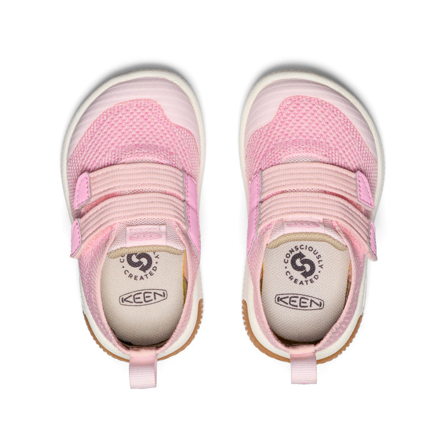 Mazuļu KNX adītas sandales ar divām siksniņām Giggle Pink/Moonlite Mauve - Attēls 4