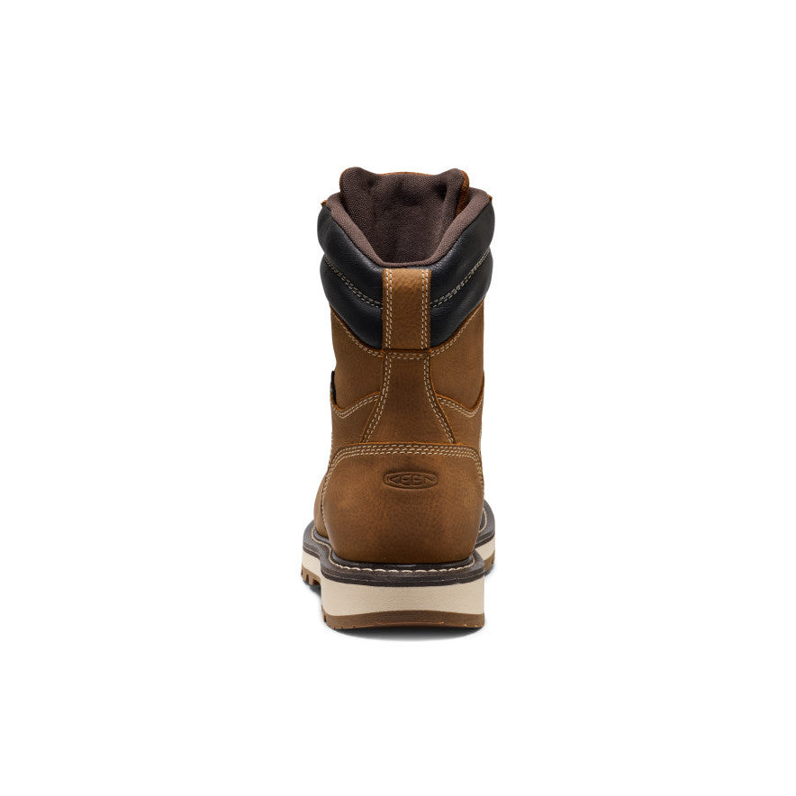 Men's Cincinnati 8" Waterproof 90° Heel Boot (Carbon Toe) Belgian/Sandshell - Image 5