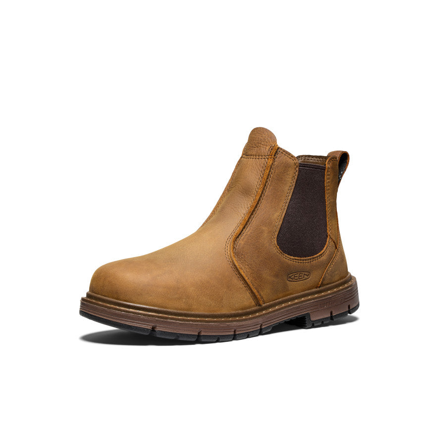 Men's San Jose Chelsea 90° Heel Boot (Soft Toe) Belgian/Gum - Image 3