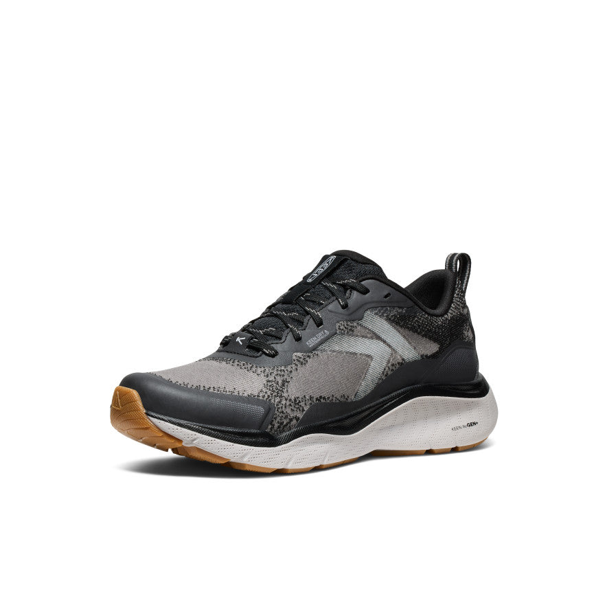 Women's Leiki Waterproof Hiking Shoe Black/Steel Grey