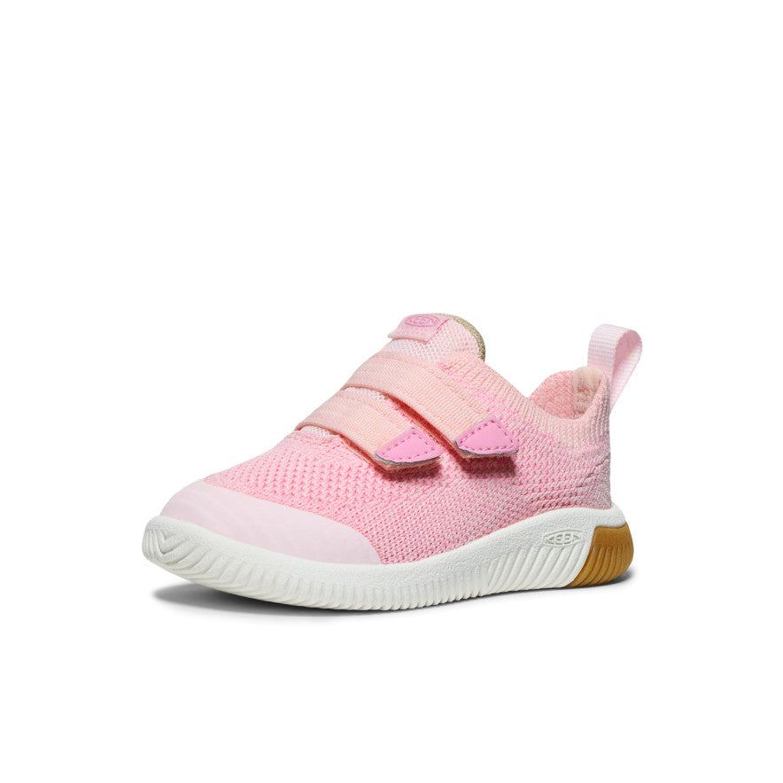 Mazuļu KNX adītas sandales ar divām siksniņām Giggle Pink/Moonlite Mauve - Attēls 3