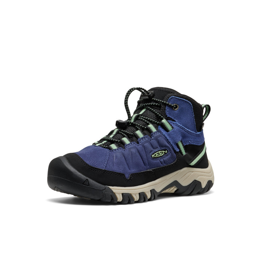 Lielo bērnu ūdensnecaurlaidīgie pārgājienu zābaki Targhee IV Skipper Blue/Hemlock