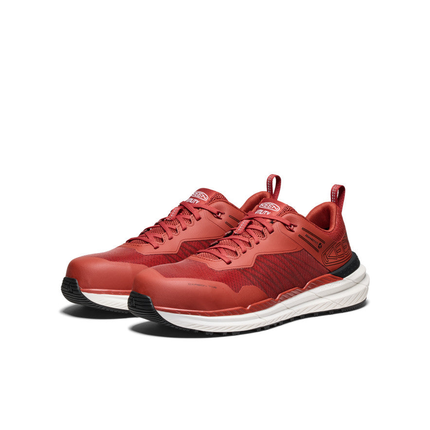 Vīriešu Speedworks darba kedas (ar oglekļa purngalu) Red Ochre/Black