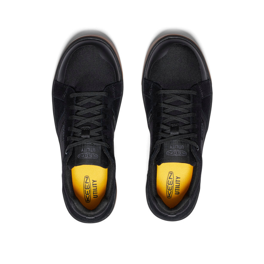Men's Kenton Work Shoe (Carbon Toe) Black/Gum