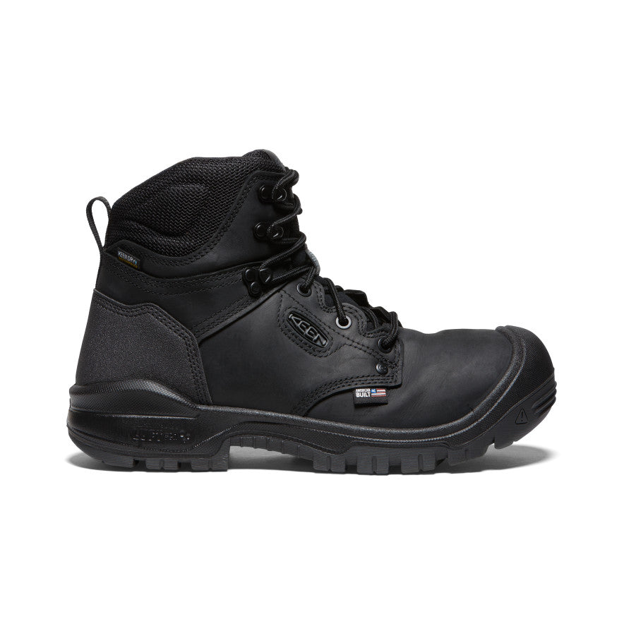 Vīriešu zābaki Independence 6" Waterproof (bez purngala aizsarga) Black/Black - Attēls 1