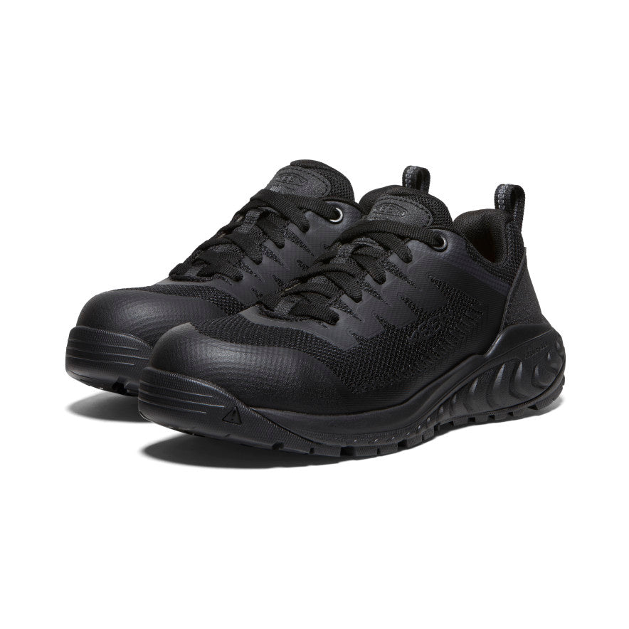 Sieviešu Arvada ESD darba sporta apavi (oglekļa purngals) Black/Black - Attēls 2