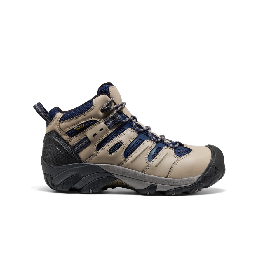 Vīriešu Lansing Mid Waterproof (ar tērauda purngalu) Plaza Taupe/Black - Attēls 1