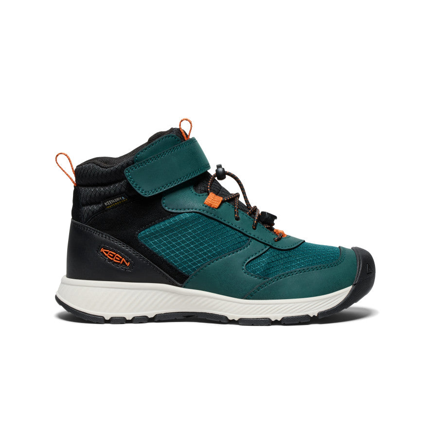 Big Kids' Skua Waterproof Boot Ponderosa Pine/Gold Flame - Image 1