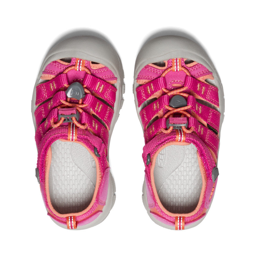 Little Kids' Newport H2 Very Berry/Fusion Coral - Image 4